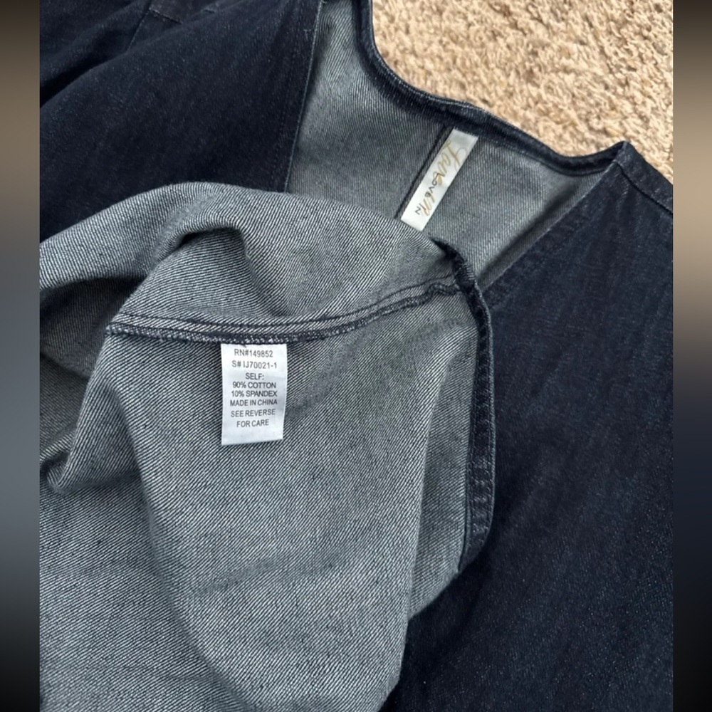 Love In Long Denim Duster Jacket
size Large - Picture 10 of 12